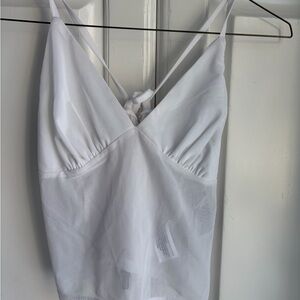 Wild Fable White Strappy Top